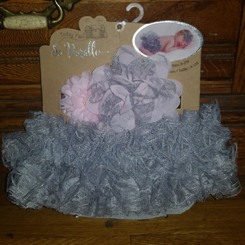 Baby girl clothing set